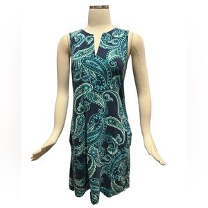 Lands End summer dress with pockets